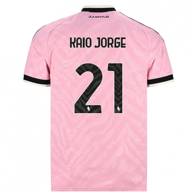 Danxen Dames Kaio Jorge #21 Roze Zwart Uitshirt Uittenue 2026/27 T-Shirt België