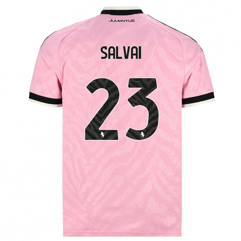 Danxen Dames Cecilia Salvai #23 Roze Zwart Uitshirt Uittenue 2026/27 T-Shirt België