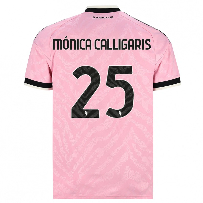 Danxen Dames Viola Mónica Calligaris #25 Roze Zwart Uitshirt Uittenue 2026/27 T-Shirt België