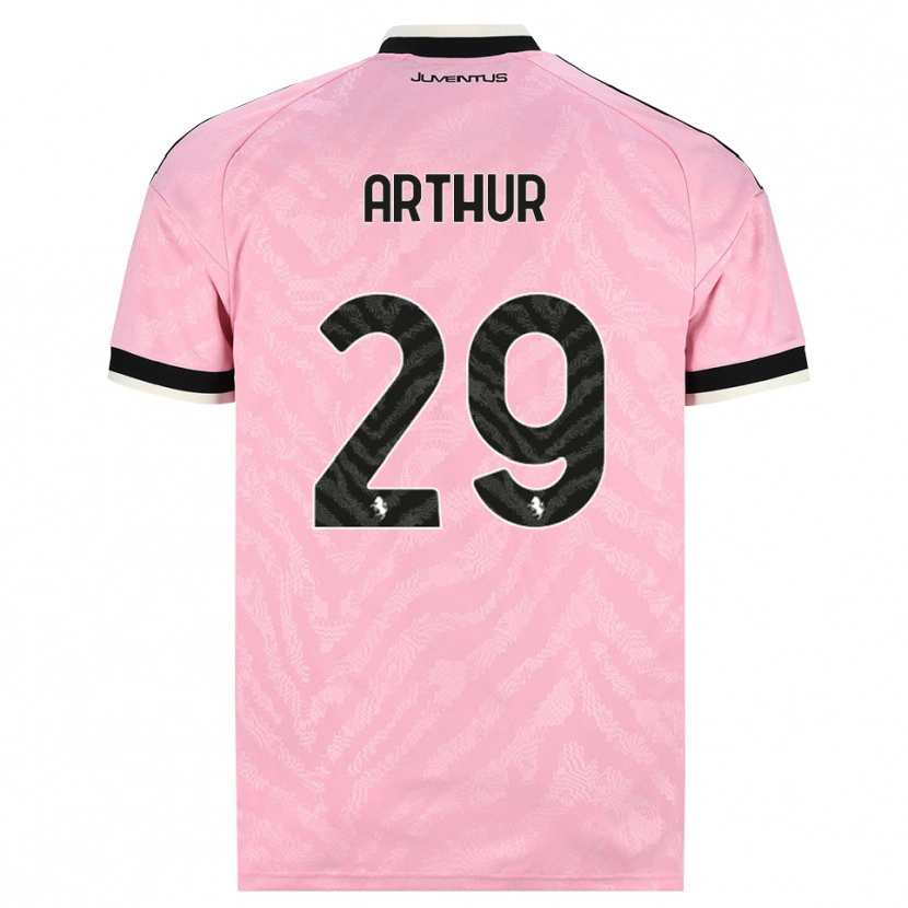 Danxen Dames Arthur Melo #29 Roze Zwart Uitshirt Uittenue 2026/27 T-Shirt België