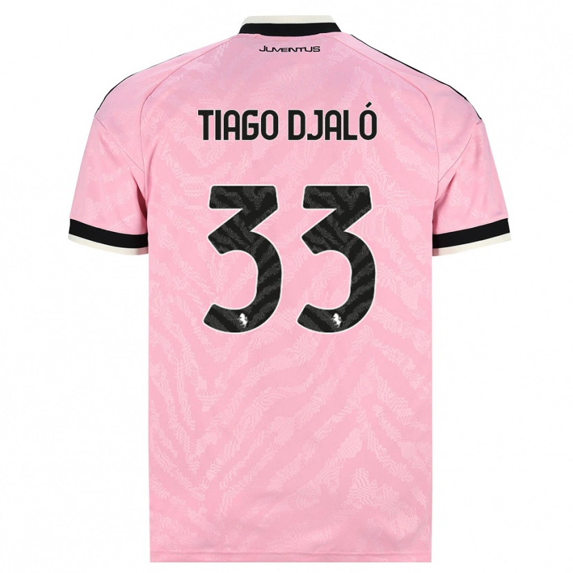 Danxen Dames Tiago Djalo #33 Roze Zwart Uitshirt Uittenue 2026/27 T-Shirt België