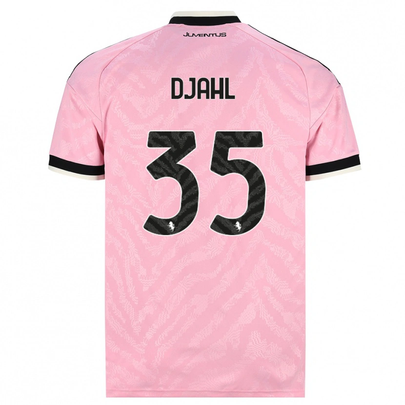 Danxen Dames Rayan Djahl #35 Roze Zwart Uitshirt Uittenue 2026/27 T-Shirt België
