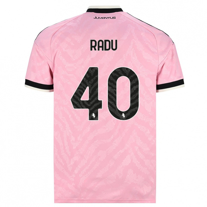 Danxen Dames Riccardo Radu #40 Roze Zwart Uitshirt Uittenue 2026/27 T-Shirt België