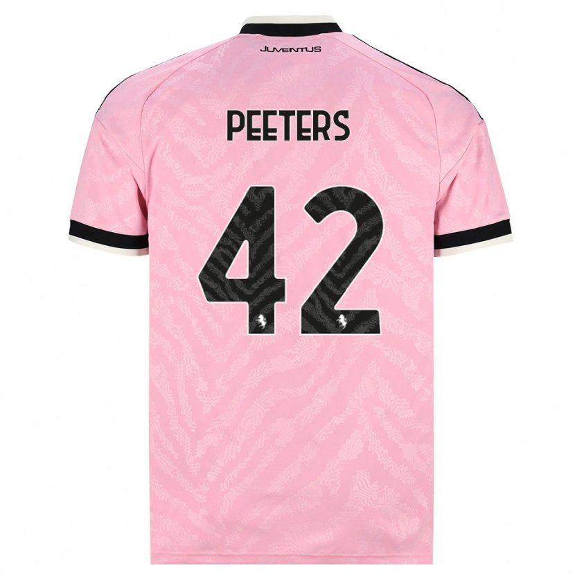 Danxen Dames Daouda Peeters #42 Roze Zwart Uitshirt Uittenue 2026/27 T-Shirt België