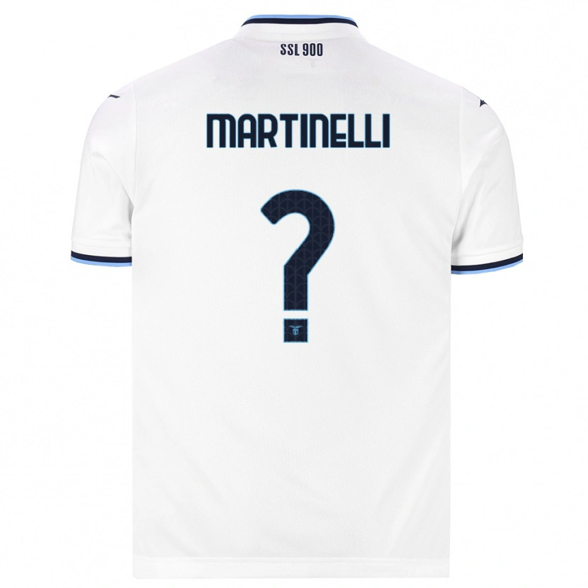 Danxen Dames Leonardo Martinelli #0 Wit Marineblauw Uitshirt Uittenue 2026/27 T-Shirt België