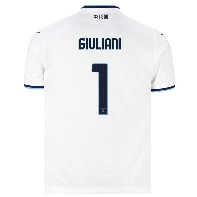 Danxen Dames Alessio Giuliani #1 Wit Marineblauw Uitshirt Uittenue 2026/27 T-Shirt België