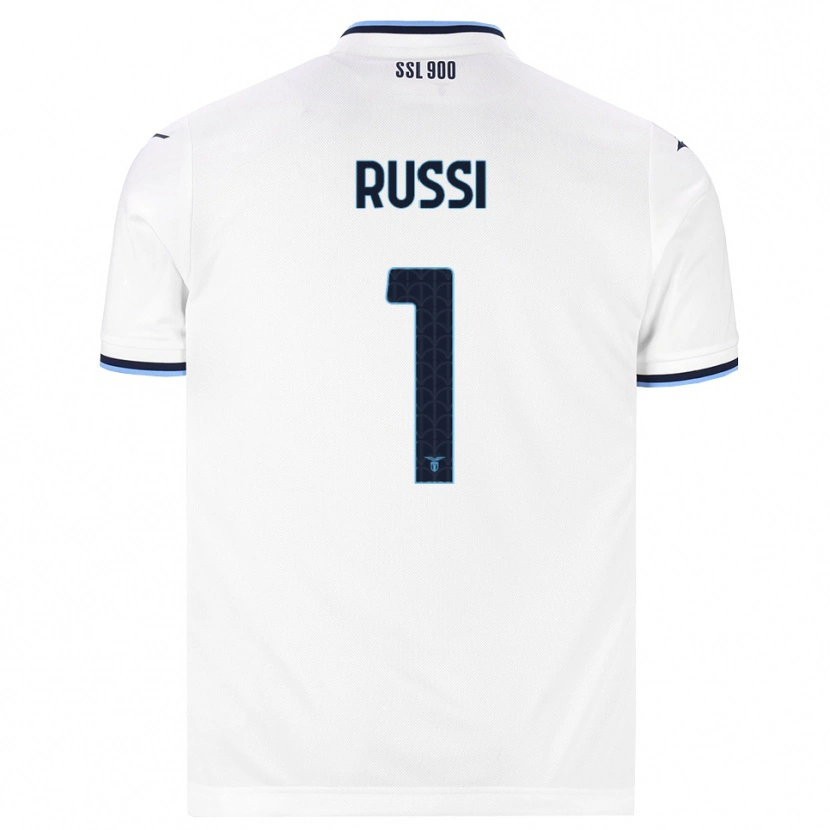 Danxen Dames Gabriele Russi #1 Wit Marineblauw Uitshirt Uittenue 2026/27 T-Shirt België