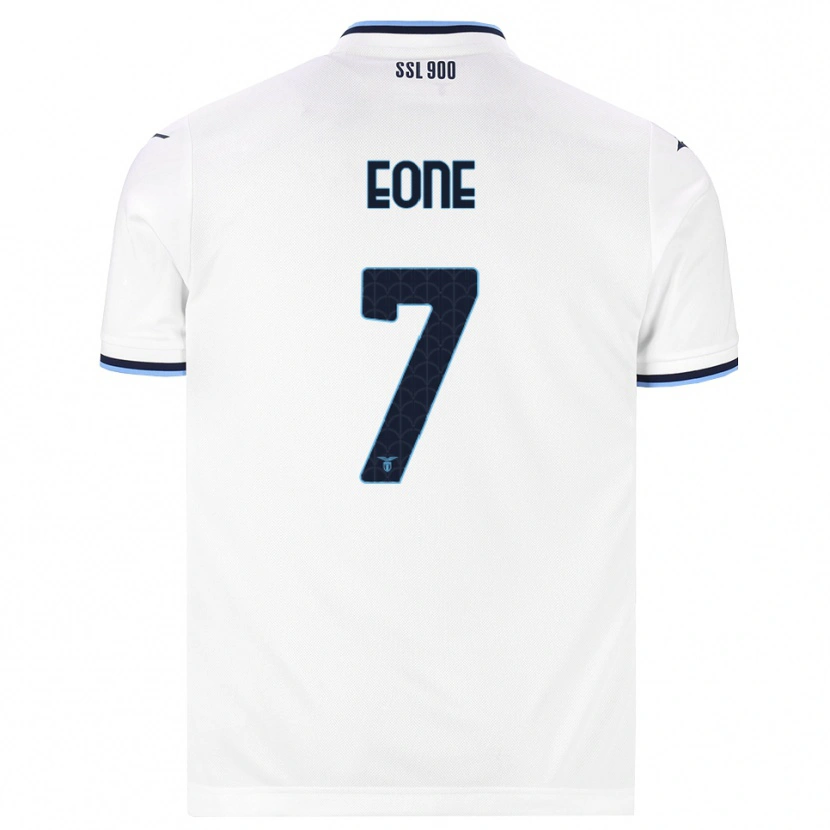 Danxen Dames Emmanuel Eone #7 Wit Marineblauw Uitshirt Uittenue 2026/27 T-Shirt België