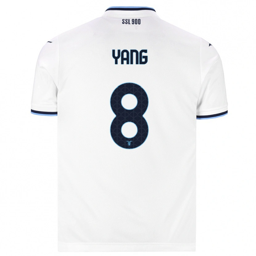 Danxen Dames Lina Yang #8 Wit Marineblauw Uitshirt Uittenue 2026/27 T-Shirt België