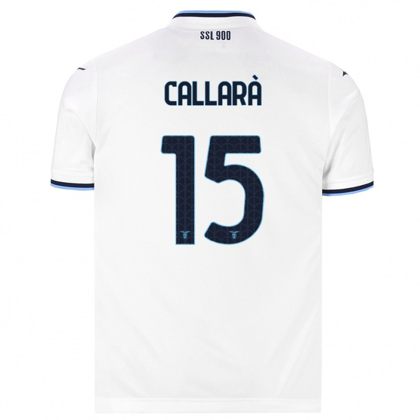 Danxen Dames Nicholas Callarà #15 Wit Marineblauw Uitshirt Uittenue 2026/27 T-Shirt België