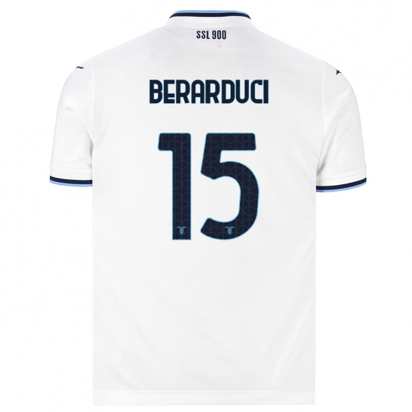 Danxen Dames Martina Berarduci #15 Wit Marineblauw Uitshirt Uittenue 2026/27 T-Shirt België