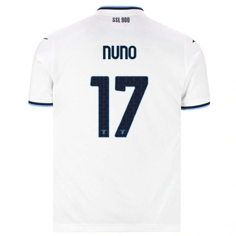 Danxen Dames Nuno Tavares #17 Wit Marineblauw Uitshirt Uittenue 2026/27 T-Shirt België