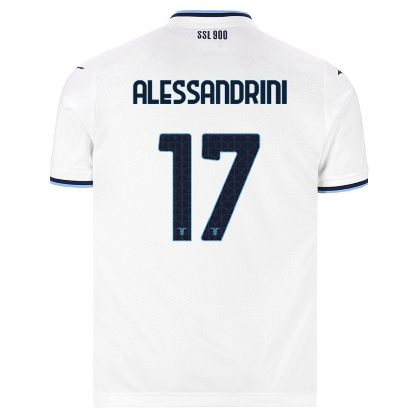 Danxen Dames Fabrizio Alessandrini #17 Wit Marineblauw Uitshirt Uittenue 2026/27 T-Shirt België