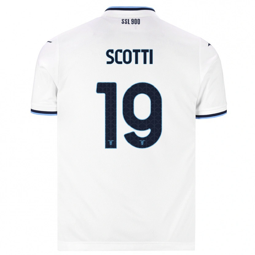 Danxen Dames Asia Scotti #19 Wit Marineblauw Uitshirt Uittenue 2026/27 T-Shirt België