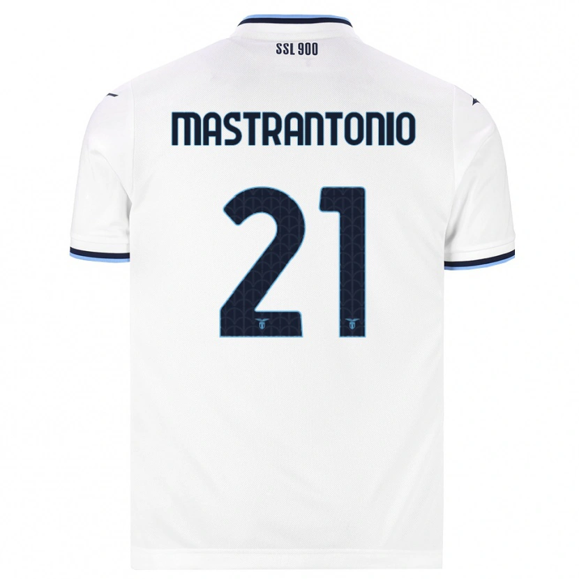 Danxen Dames Ella Mastrantonio #21 Wit Marineblauw Uitshirt Uittenue 2026/27 T-Shirt België
