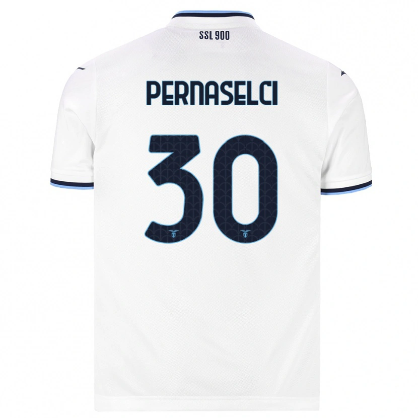 Danxen Dames Leonardo Pernaselci #30 Wit Marineblauw Uitshirt Uittenue 2026/27 T-Shirt België