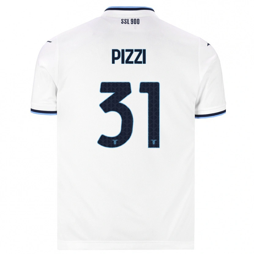 Danxen Dames Giorgia Pizzi #31 Wit Marineblauw Uitshirt Uittenue 2026/27 T-Shirt België