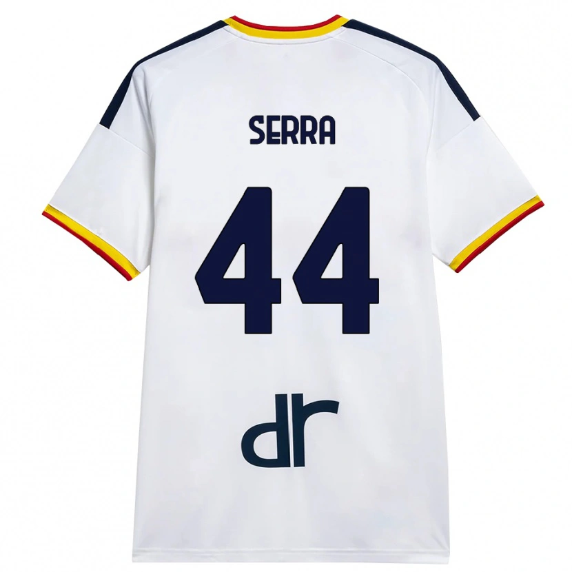 Danxen Dames Francesco Serra #44 Wit Geel Rood Uitshirt Uittenue 2026/27 T-Shirt België