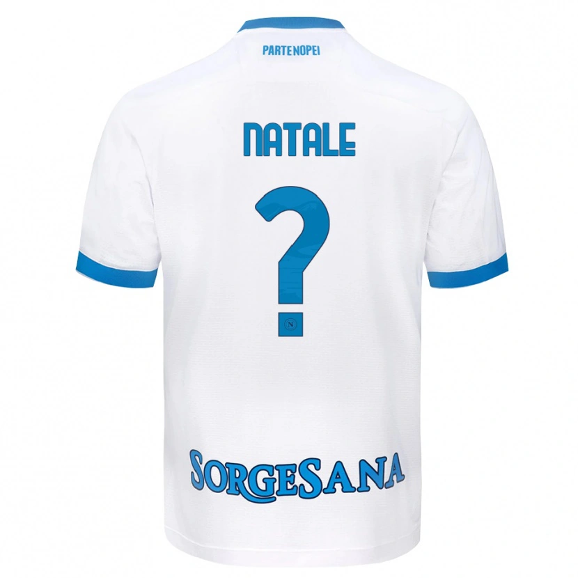 Danxen Dames Roberto Natale #0 Wit Hemelsblauw Uitshirt Uittenue 2026/27 T-Shirt België