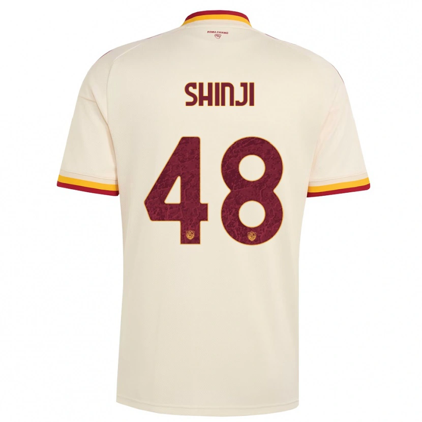Danxen Dames Shin-Ji Kim #48 Champagne Rood Geel Uitshirt Uittenue 2026/27 T-Shirt België