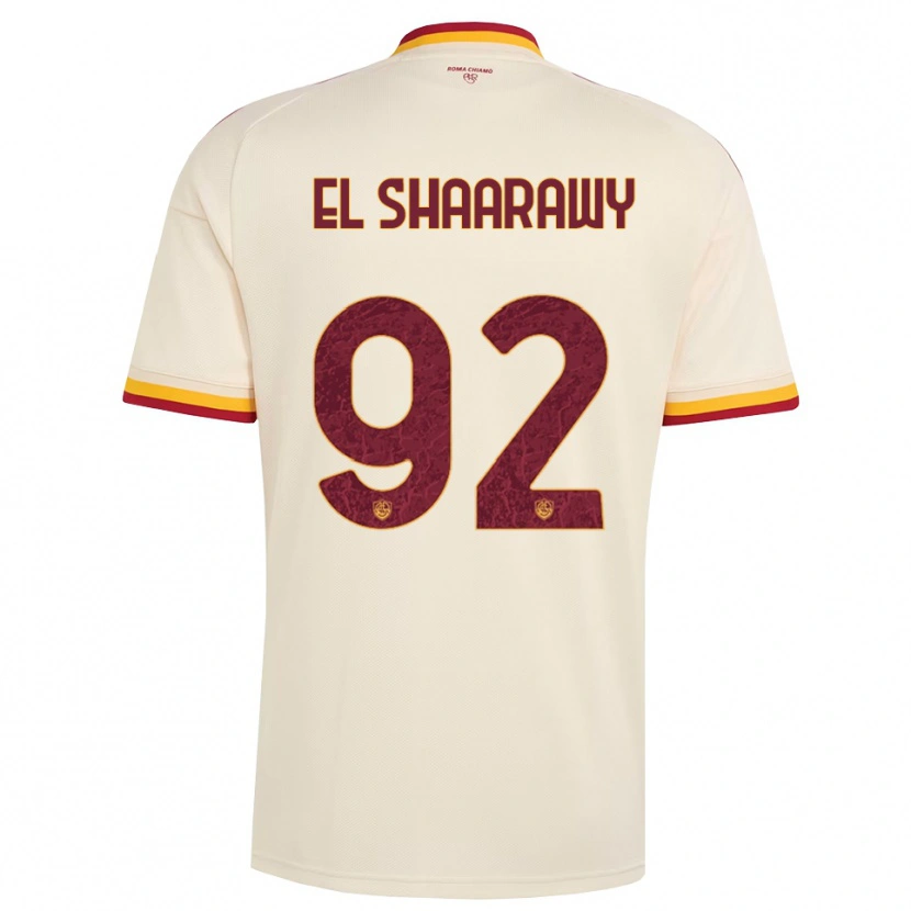 Danxen Dames Stephan El Shaarawy #92 Champagne Rood Geel Uitshirt Uittenue 2026/27 T-Shirt België