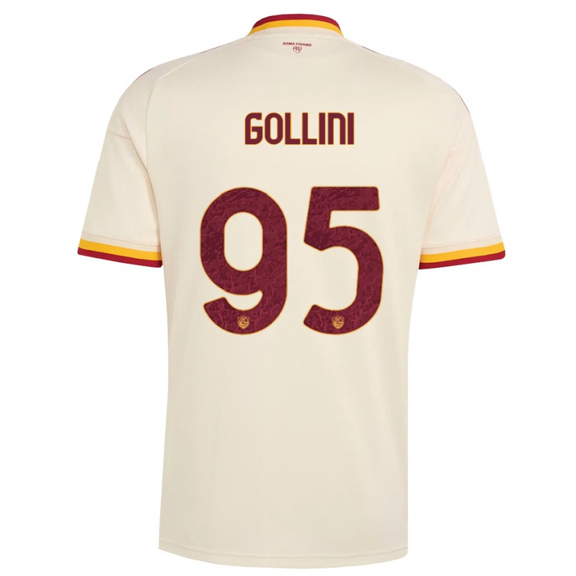 Danxen Dames Pierluigi Gollini #95 Champagne Rood Geel Uitshirt Uittenue 2026/27 T-Shirt België