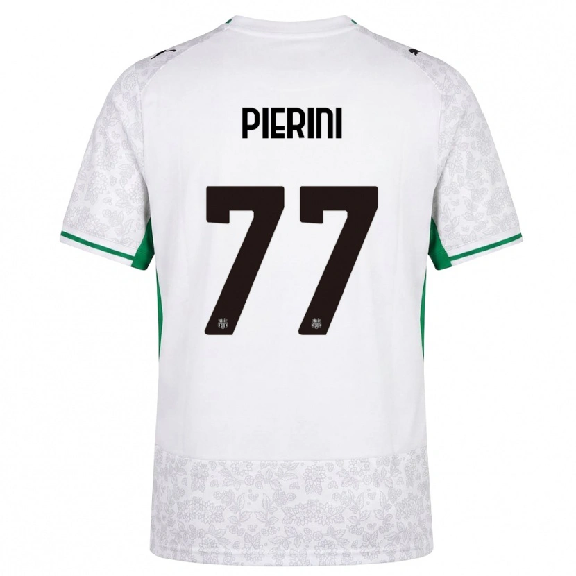 Danxen Dames Nicholas Pierini #77 Wit Zwart Groen Uitshirt Uittenue 2026/27 T-Shirt België
