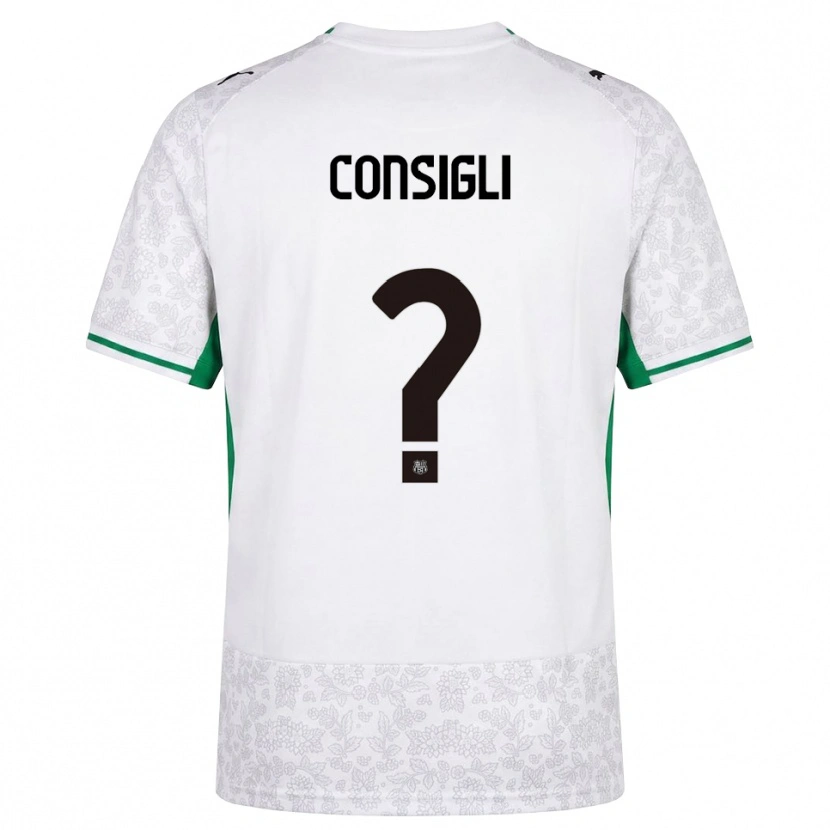 Danxen Dames Andrea Consigli #0 Wit Zwart Groen Uitshirt Uittenue 2026/27 T-Shirt België