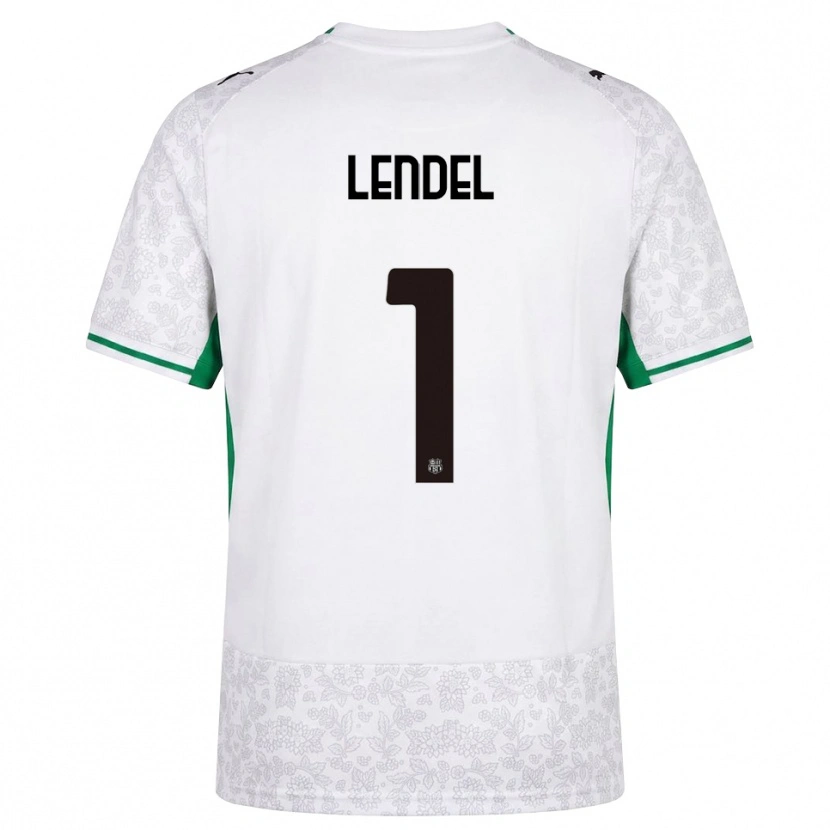 Danxen Dames Davide Lendel #1 Wit Zwart Groen Uitshirt Uittenue 2026/27 T-Shirt België