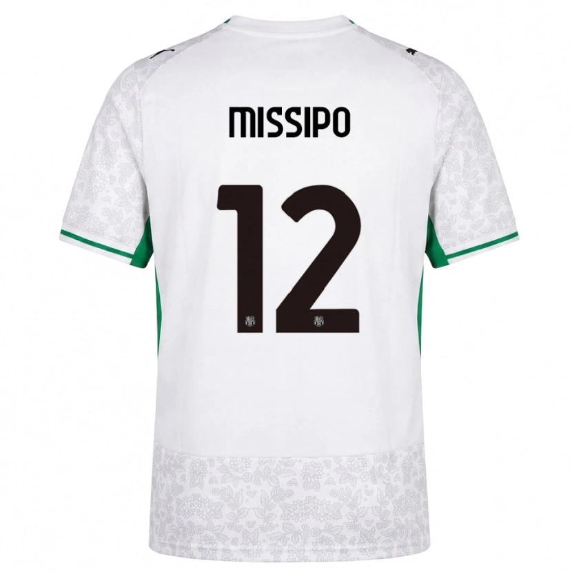 Danxen Dames Kassandra Missipo #12 Wit Zwart Groen Uitshirt Uittenue 2026/27 T-Shirt België