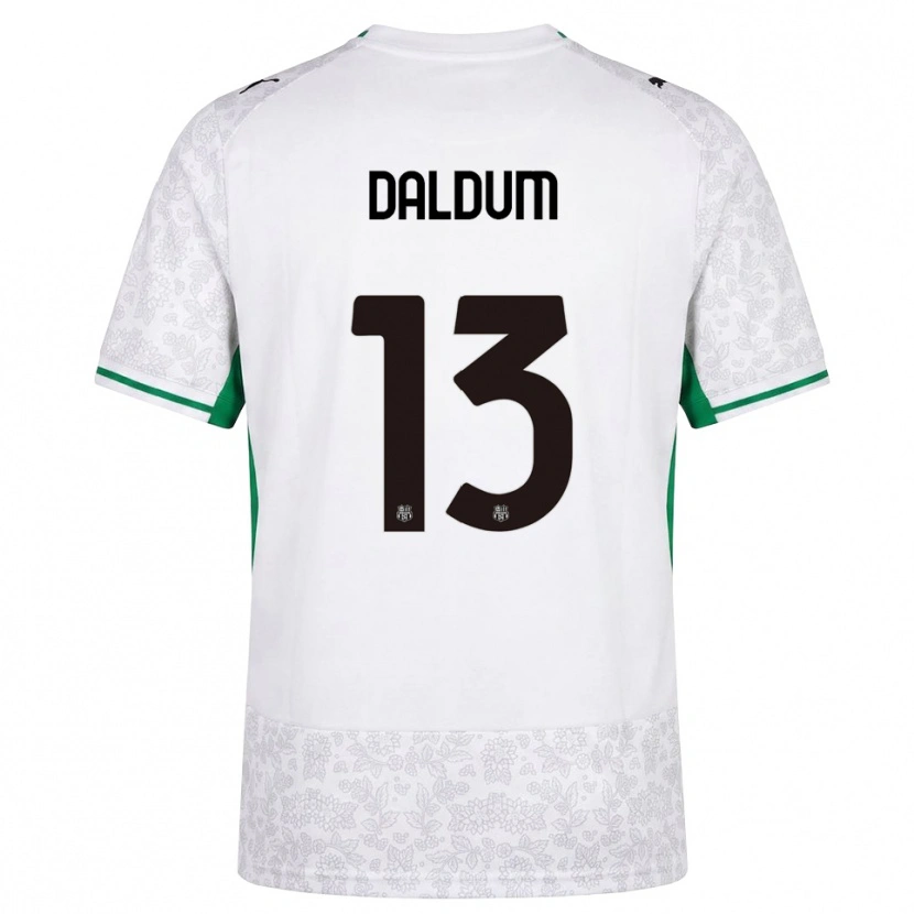 Danxen Dames Sonosi Daldum #13 Wit Zwart Groen Uitshirt Uittenue 2026/27 T-Shirt België