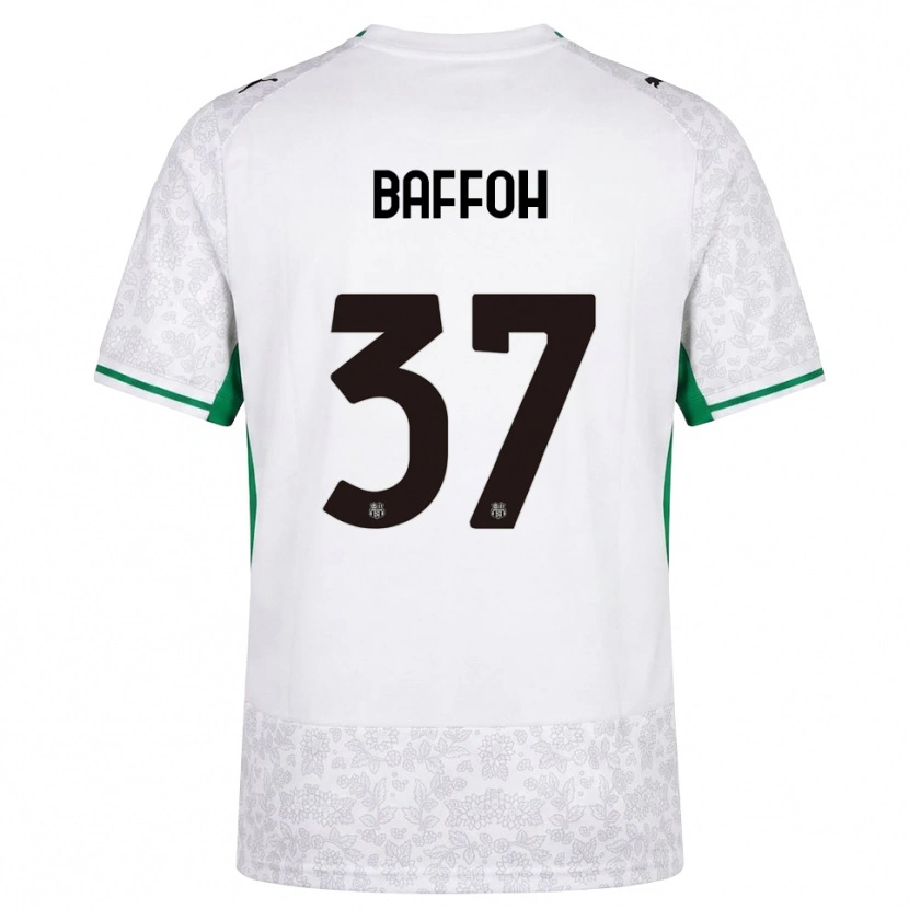 Danxen Dames Jeffrey Baffoh #37 Wit Zwart Groen Uitshirt Uittenue 2026/27 T-Shirt België