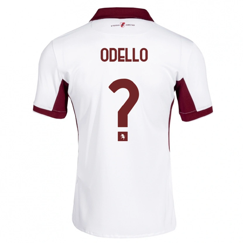 Danxen Dames Ryan Odello #0 Bordeauxrood Wit Rood Uitshirt Uittenue 2026/27 T-Shirt België