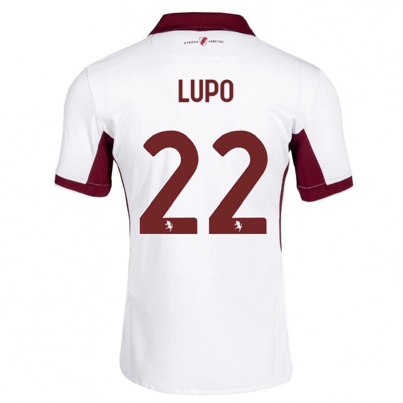 Danxen Dames Enrica Lupo #22 Bordeauxrood Wit Rood Uitshirt Uittenue 2026/27 T-Shirt België