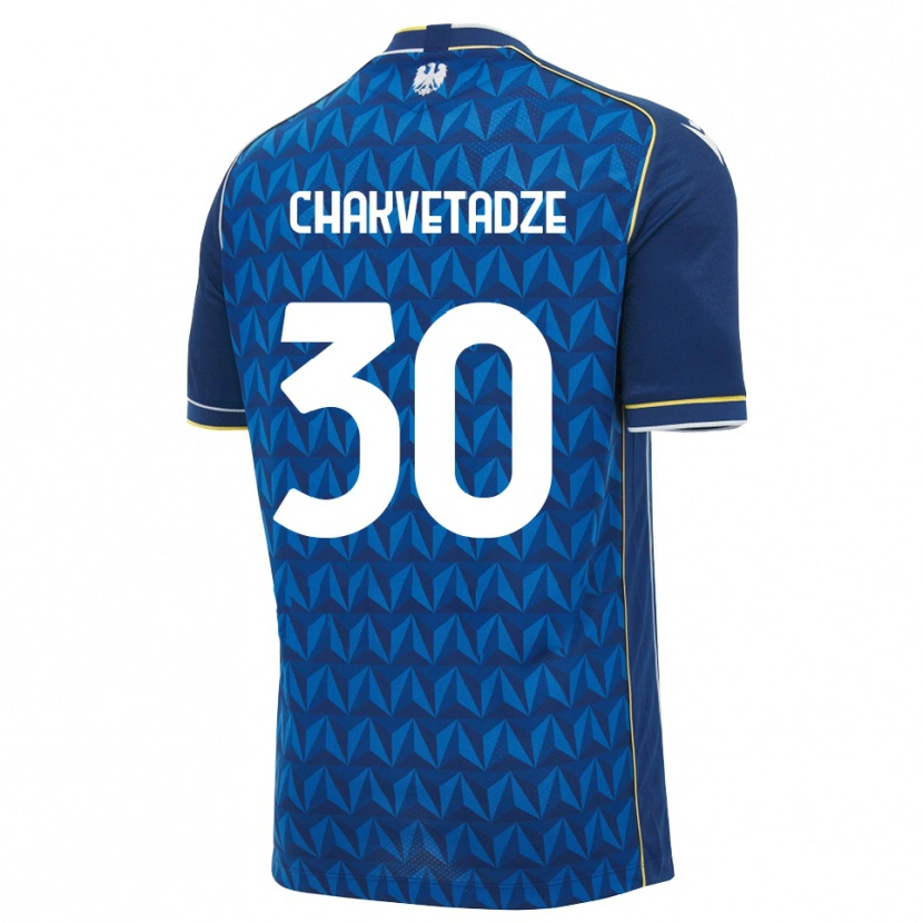 Danxen Dames Giorgi Chakvetadze #30 Koninklijk Blauw Wit Blauw Uitshirt Uittenue 2026/27 T-Shirt België