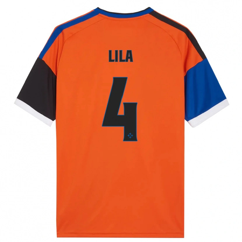 Danxen Dames Fabjan Lila #4 Oranje Blauw Zwart Wit Uitshirt Uittenue 2026/27 T-Shirt België