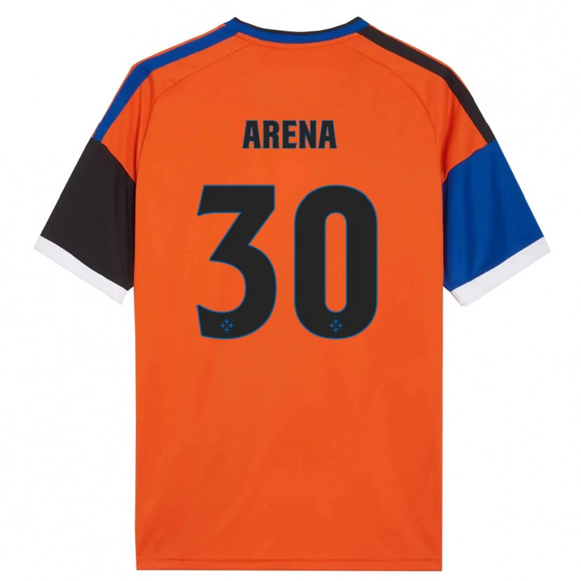 Danxen Dames Alessandro Arena #30 Oranje Blauw Zwart Wit Uitshirt Uittenue 2026/27 T-Shirt België