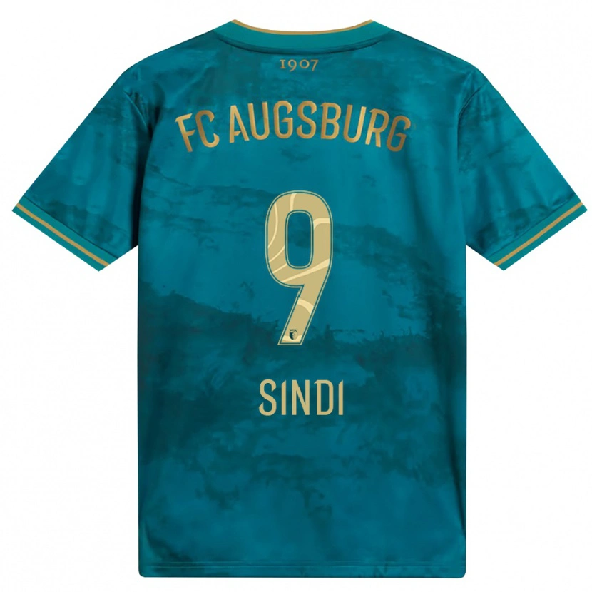 Danxen Dames Sanest Sindi #9 Groen Bruin Uitshirt Uittenue 2026/27 T-Shirt België