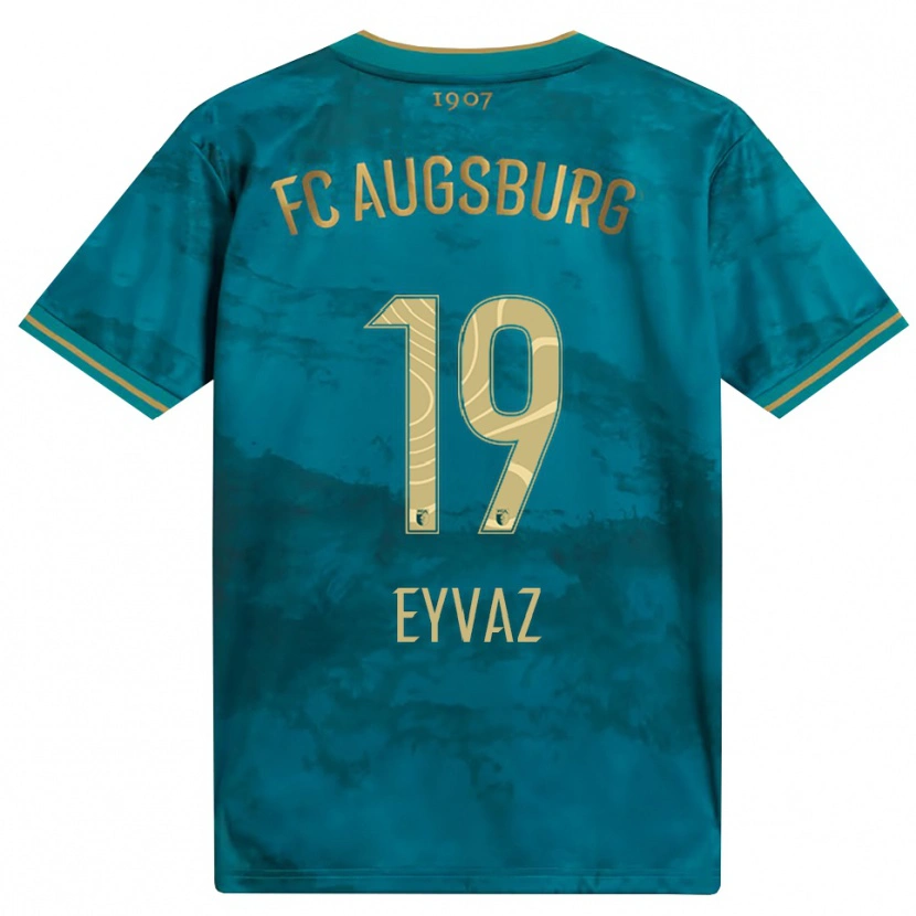 Danxen Dames Defne Eyvaz #19 Groen Bruin Uitshirt Uittenue 2026/27 T-Shirt België