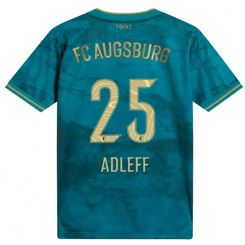Danxen Dames Milo Adleff #25 Groen Bruin Uitshirt Uittenue 2026/27 T-Shirt België