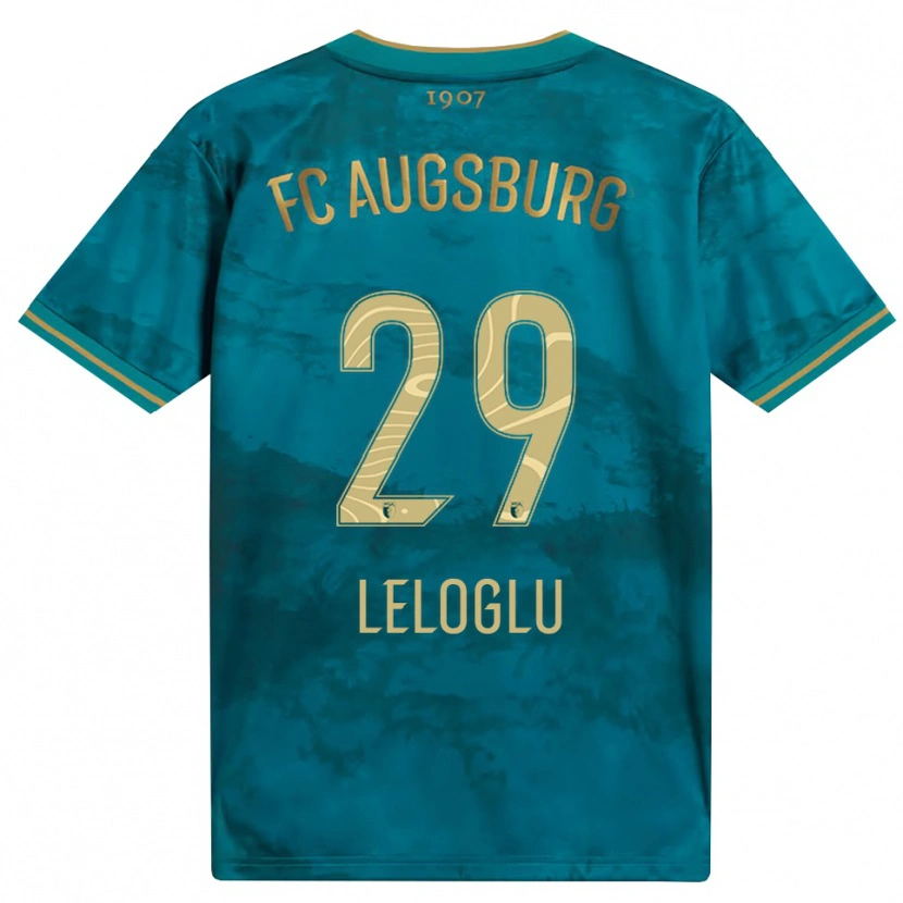 Danxen Dames Aras Leloglu #29 Groen Bruin Uitshirt Uittenue 2026/27 T-Shirt België