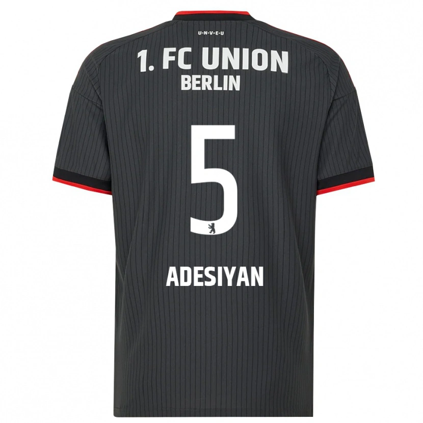 Danxen Dames Olufemi Adesiyan #5 Zwart Wit Rood Uitshirt Uittenue 2026/27 T-Shirt België