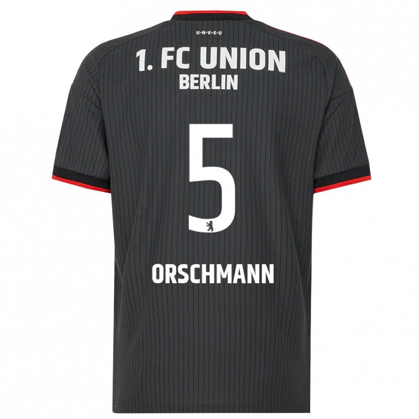 Danxen Dames Katja Orschmann #5 Zwart Wit Rood Uitshirt Uittenue 2026/27 T-Shirt België