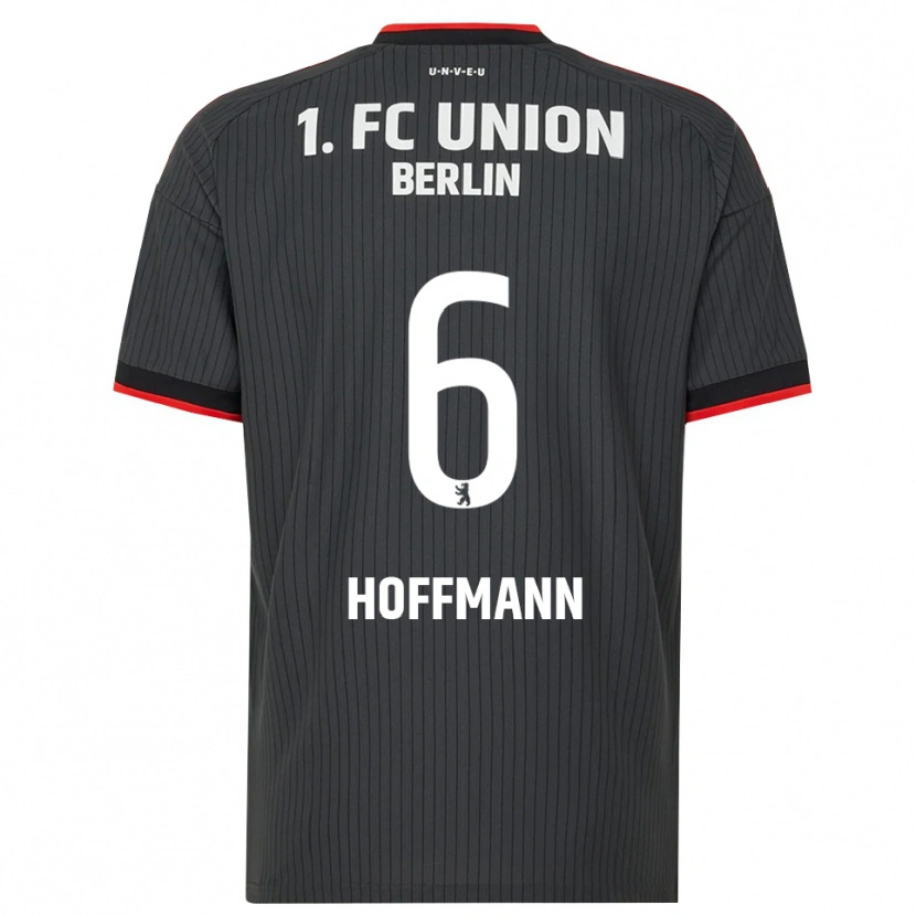 Danxen Dames Finn Hoffmann #6 Zwart Wit Rood Uitshirt Uittenue 2026/27 T-Shirt België