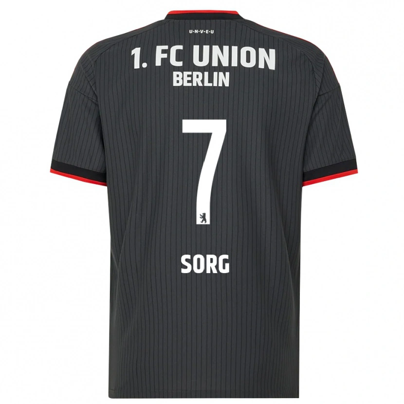 Danxen Dames Leonard Sorg #7 Zwart Wit Rood Uitshirt Uittenue 2026/27 T-Shirt België
