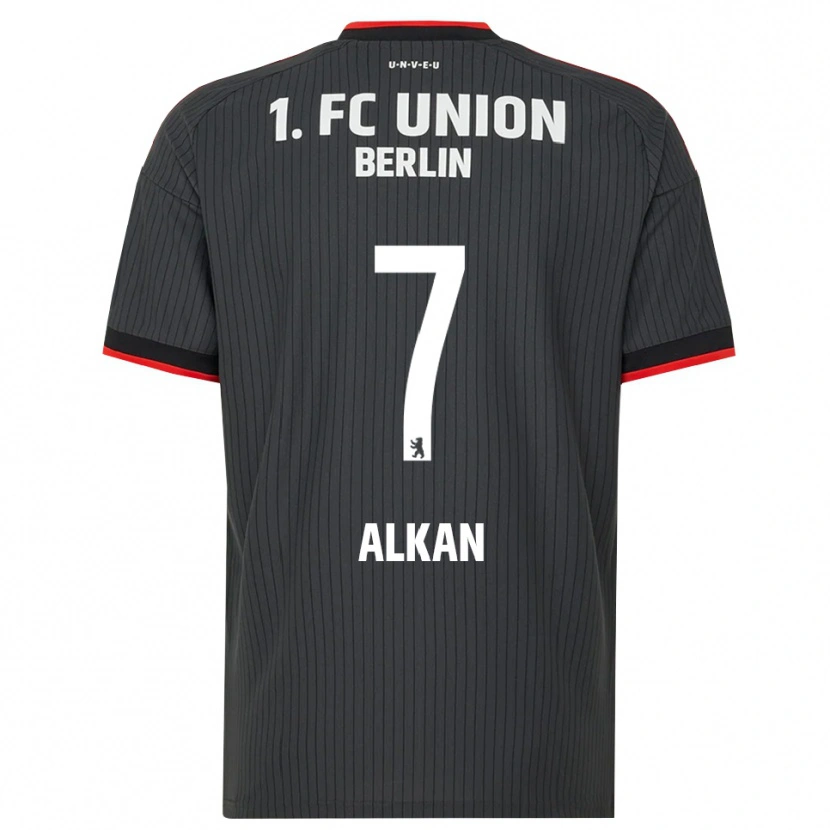 Danxen Dames Musa Alkan #7 Zwart Wit Rood Uitshirt Uittenue 2026/27 T-Shirt België