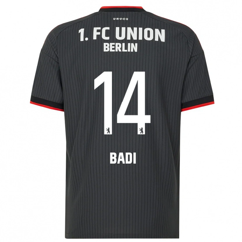 Danxen Dames Elias Badi #14 Zwart Wit Rood Uitshirt Uittenue 2026/27 T-Shirt België