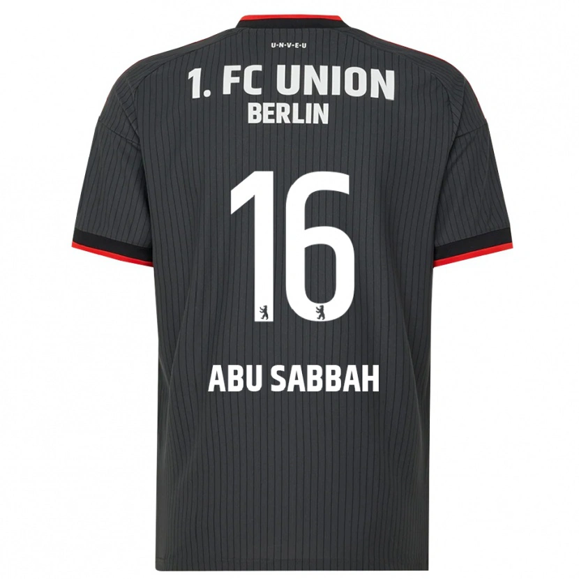 Danxen Dames Sarah Abu Sabbah #16 Zwart Wit Rood Uitshirt Uittenue 2026/27 T-Shirt België