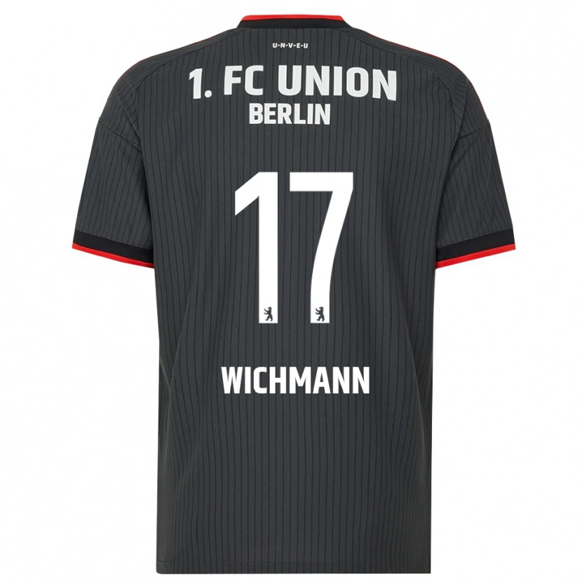 Danxen Dames Julius Wichmann #17 Zwart Wit Rood Uitshirt Uittenue 2026/27 T-Shirt België