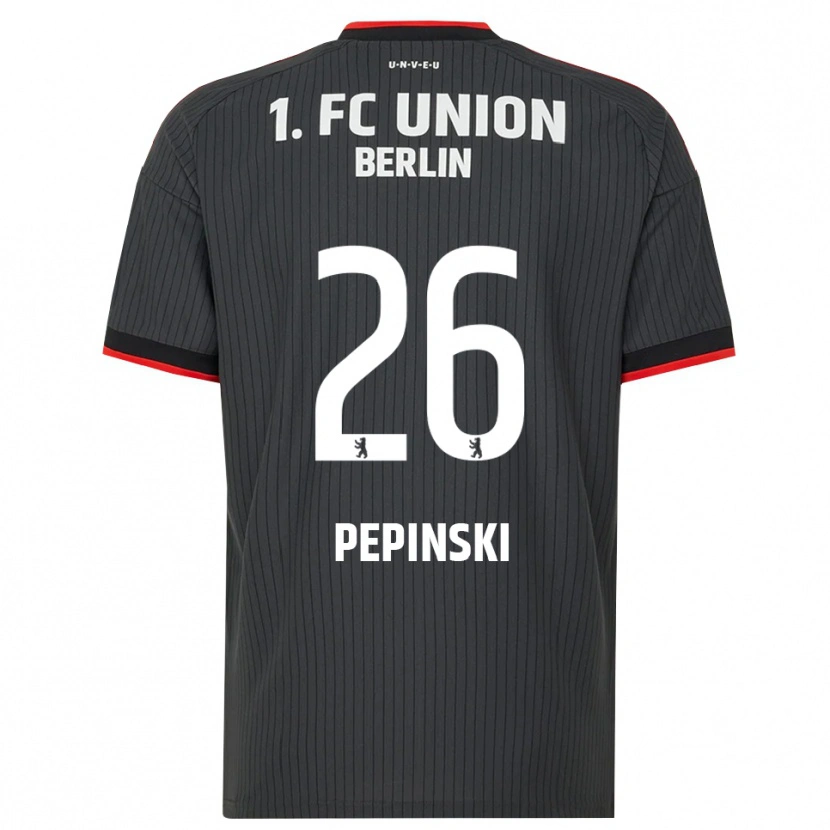 Danxen Dames Louis Pepinski #26 Zwart Wit Rood Uitshirt Uittenue 2026/27 T-Shirt België